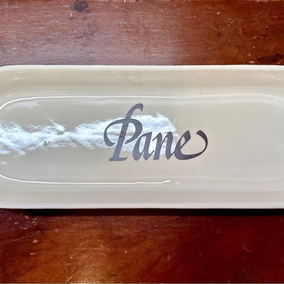 VINTAGE, McCOY POTTERY, PANE FRENCH BREAD, BREADSTICK TRAY. - Picture 3 of 5